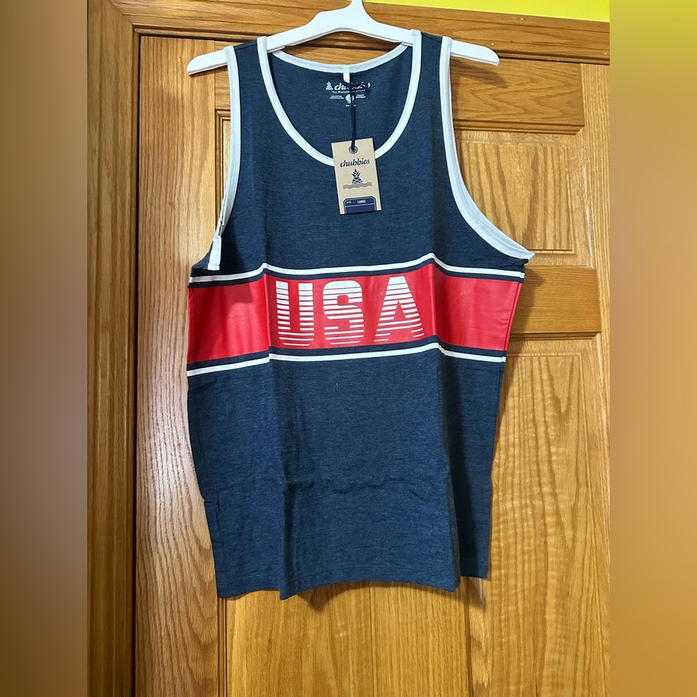 🇺🇸♥️🤍💙CHUBBIES TANK TOP